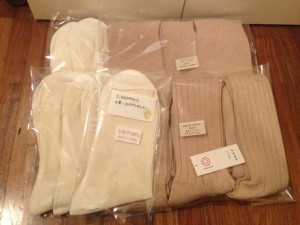 冷えとり靴下